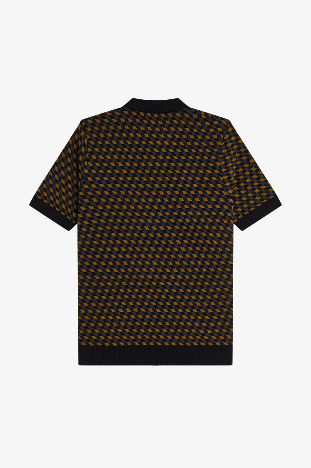 FRED PERRY Polo em malha geométrica