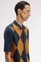 FRED PERRY Camisa com botões em argyle