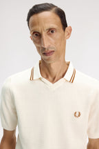 FRED PERRY Polo em malha pointelle