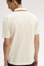 FRED PERRY Polo em malha pointelle