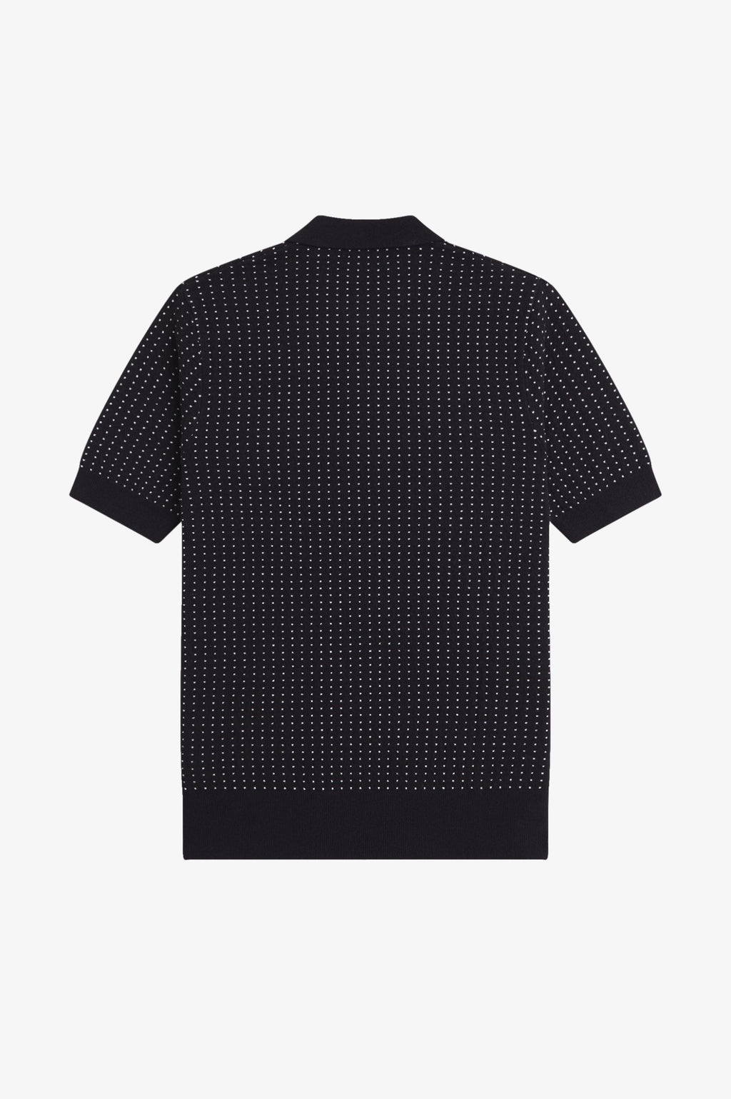 FRED PERRY Polo de malha bouclé com bolinhas