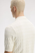 FRED PERRY Polo de malha pointelle