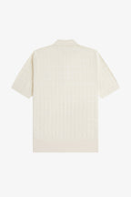 FRED PERRY Polo de malha pointelle