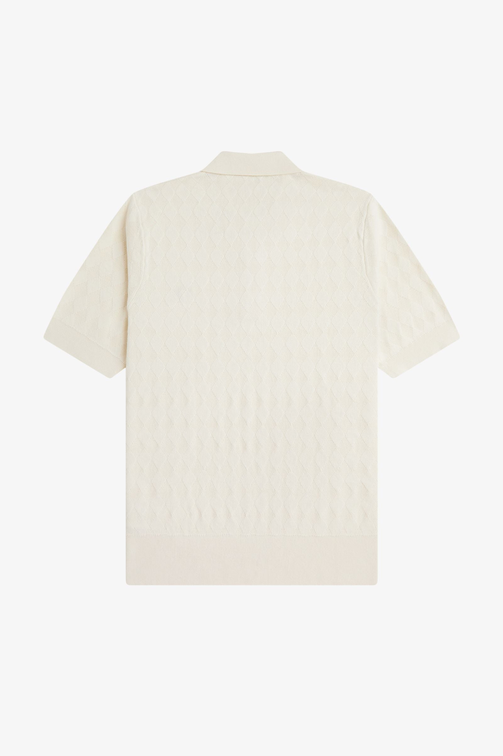 FRED PERRY Polo de malha pointelle