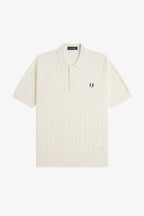 FRED PERRY Polo de malha pointelle