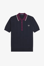 FRED PERRY Polo de malha trançada
