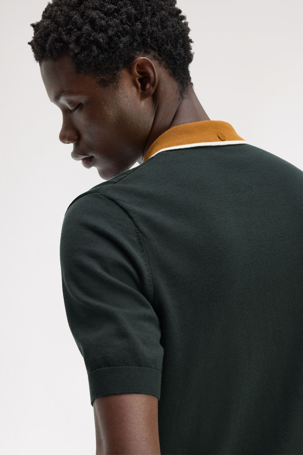 FRED PERRY Polo de malha trançada
