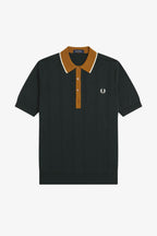 FRED PERRY Polo de malha trançada