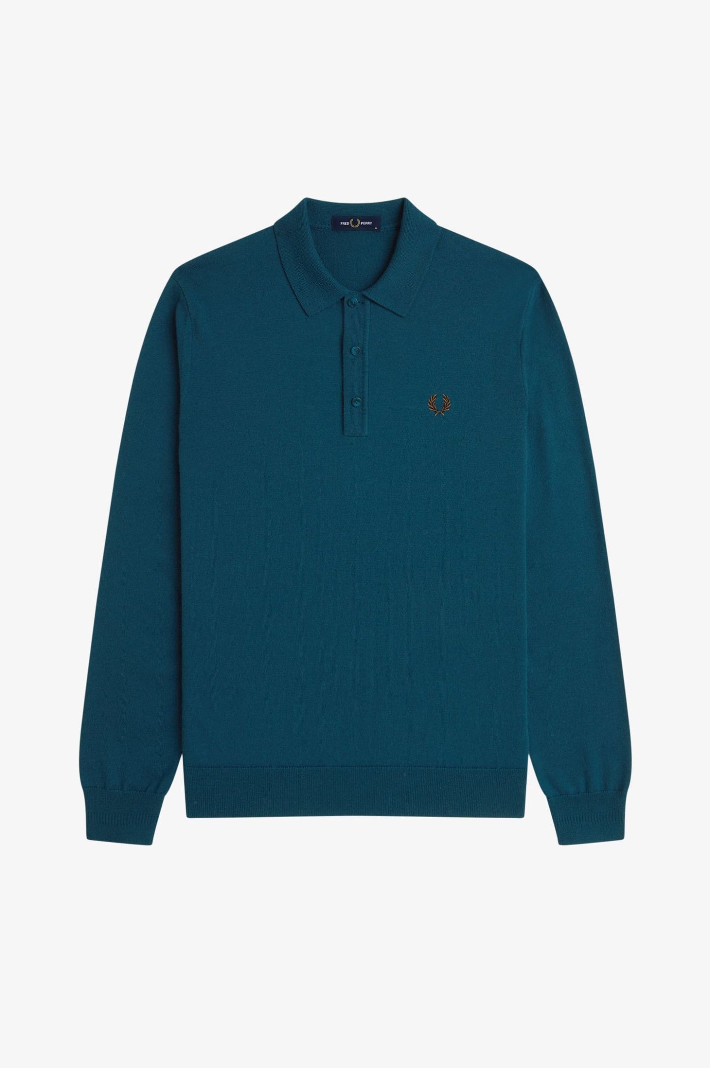 FRED PERRY Polo em malha de manga comprida