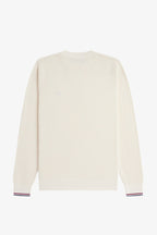 FRED PERRY Camisola com pesponto em losangos
