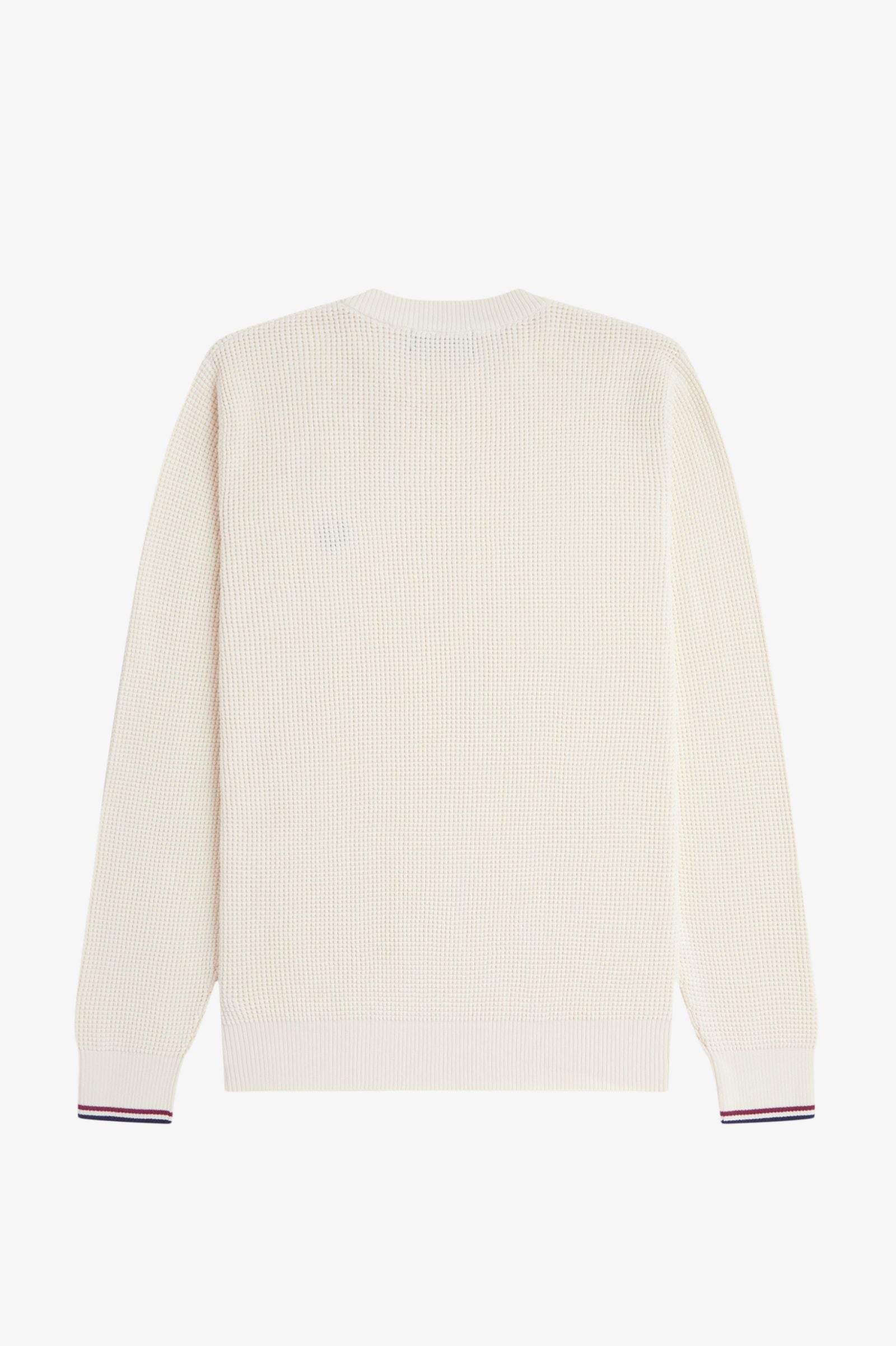 FRED PERRY Camisola com pesponto em losangos