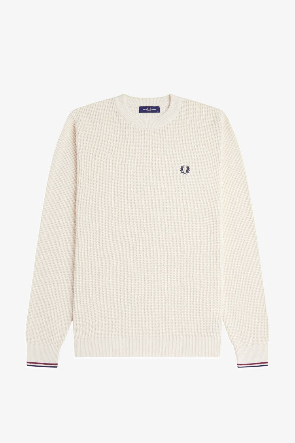 FRED PERRY Camisola com pesponto em losangos