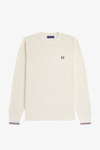 FRED PERRY Camisola com pesponto em losangos