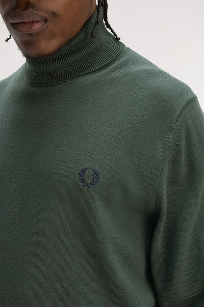 FRED PERRY Camisola com gola alta dobrada - CARISMAstore