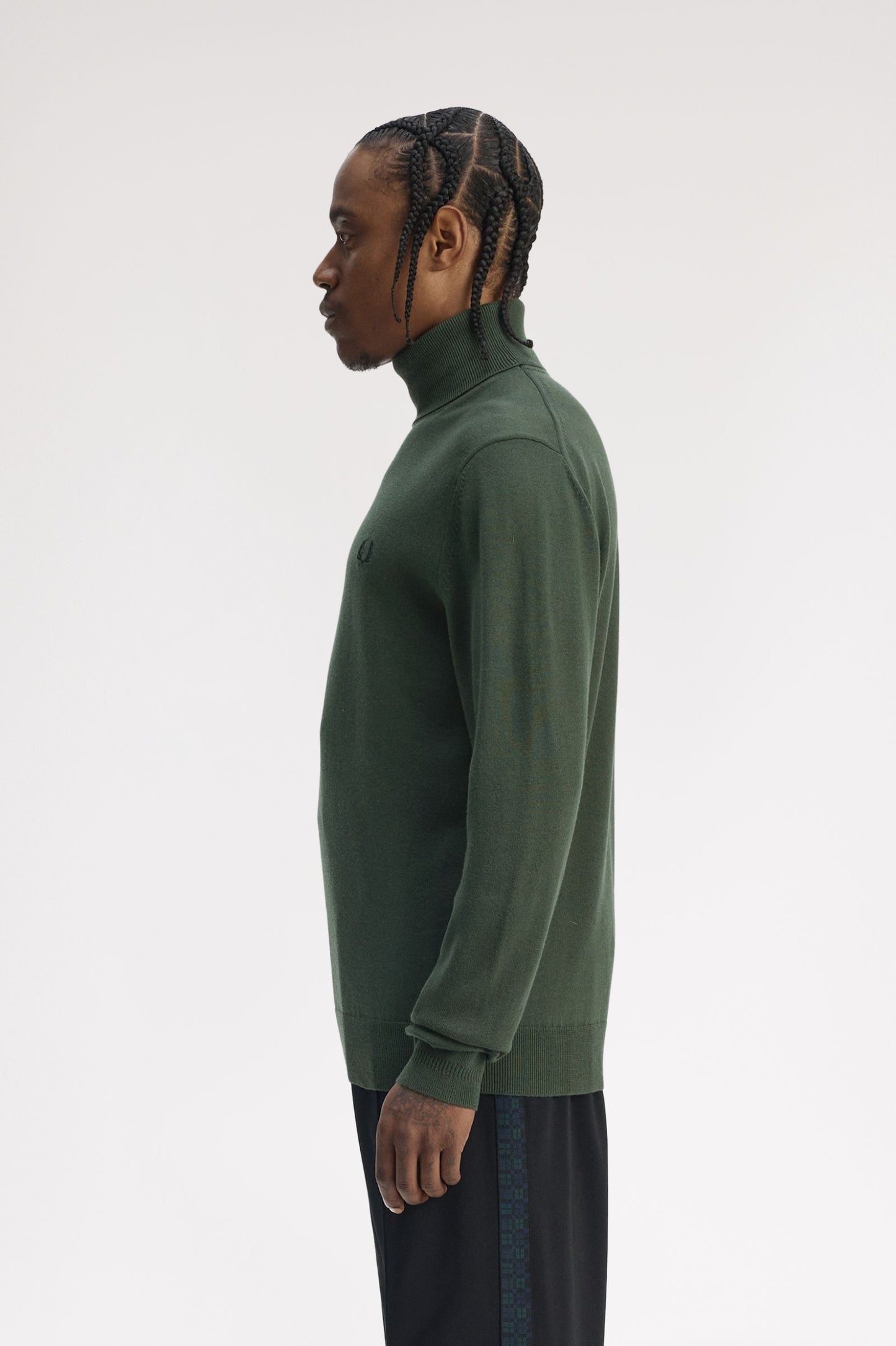 FRED PERRY Camisola com gola alta dobrada - CARISMAstore