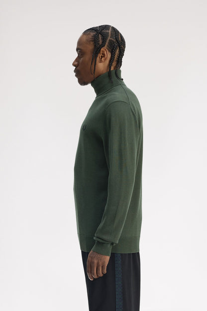 FRED PERRY Camisola com gola alta dobrada - CARISMAstore