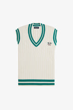 FRED PERRY Colete de ténis em malha entrançada - CARISMAstore