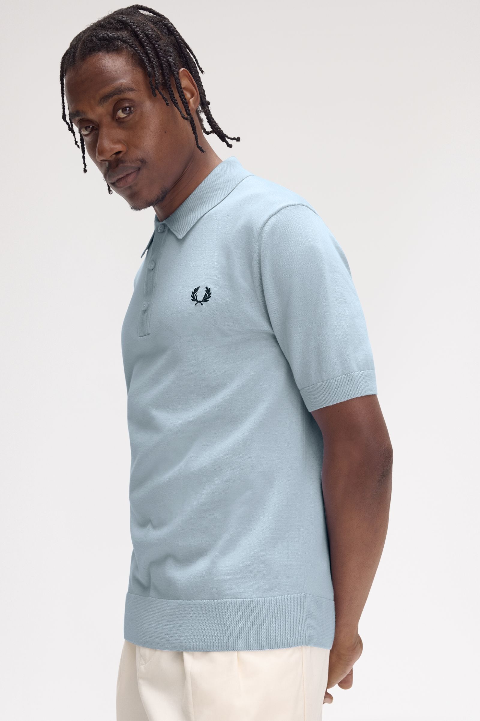 FRED PERRY Polo em malha de algodão - CARISMAstore