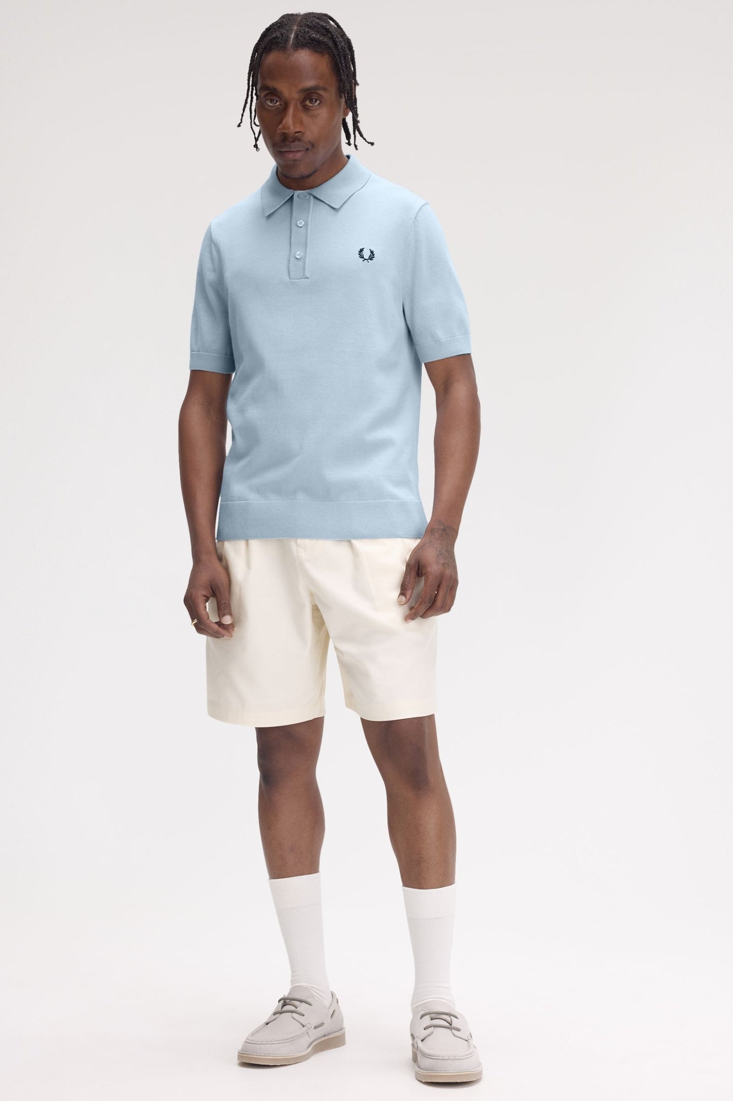 FRED PERRY Polo em malha de algodão - CARISMAstore