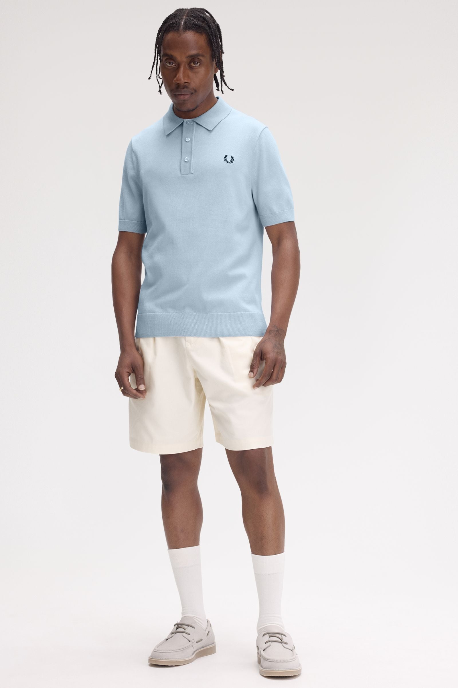 FRED PERRY Polo em malha de algodão - CARISMAstore