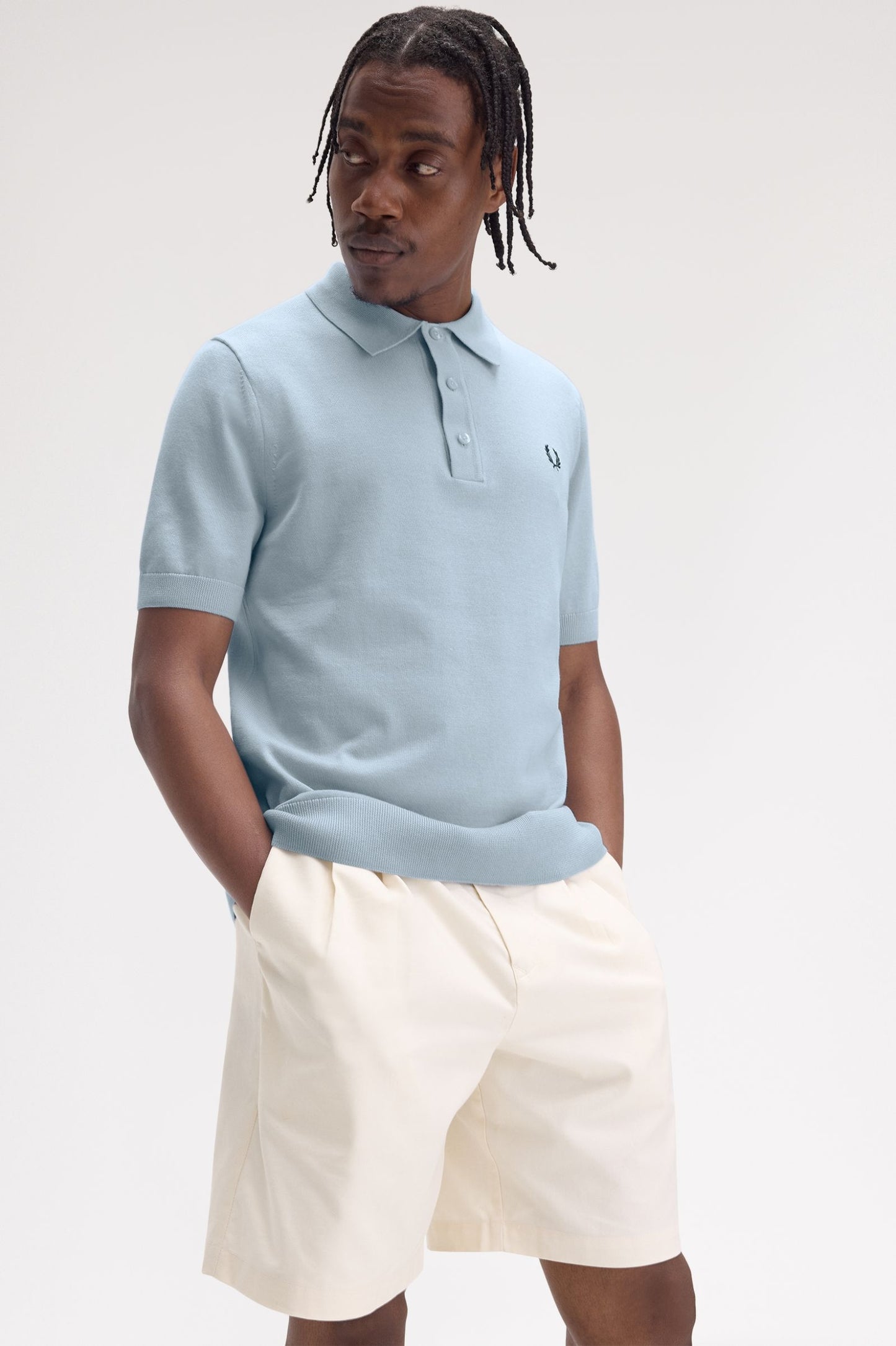 FRED PERRY Polo em malha de algodão - CARISMAstore