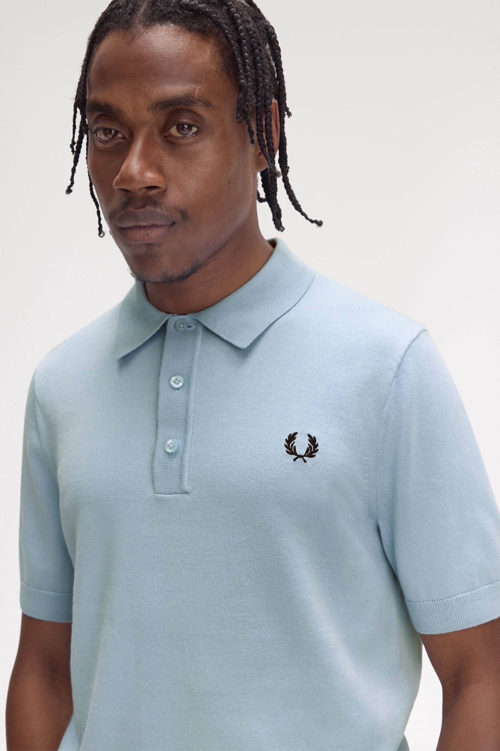 FRED PERRY Polo em malha de algodão - CARISMAstore
