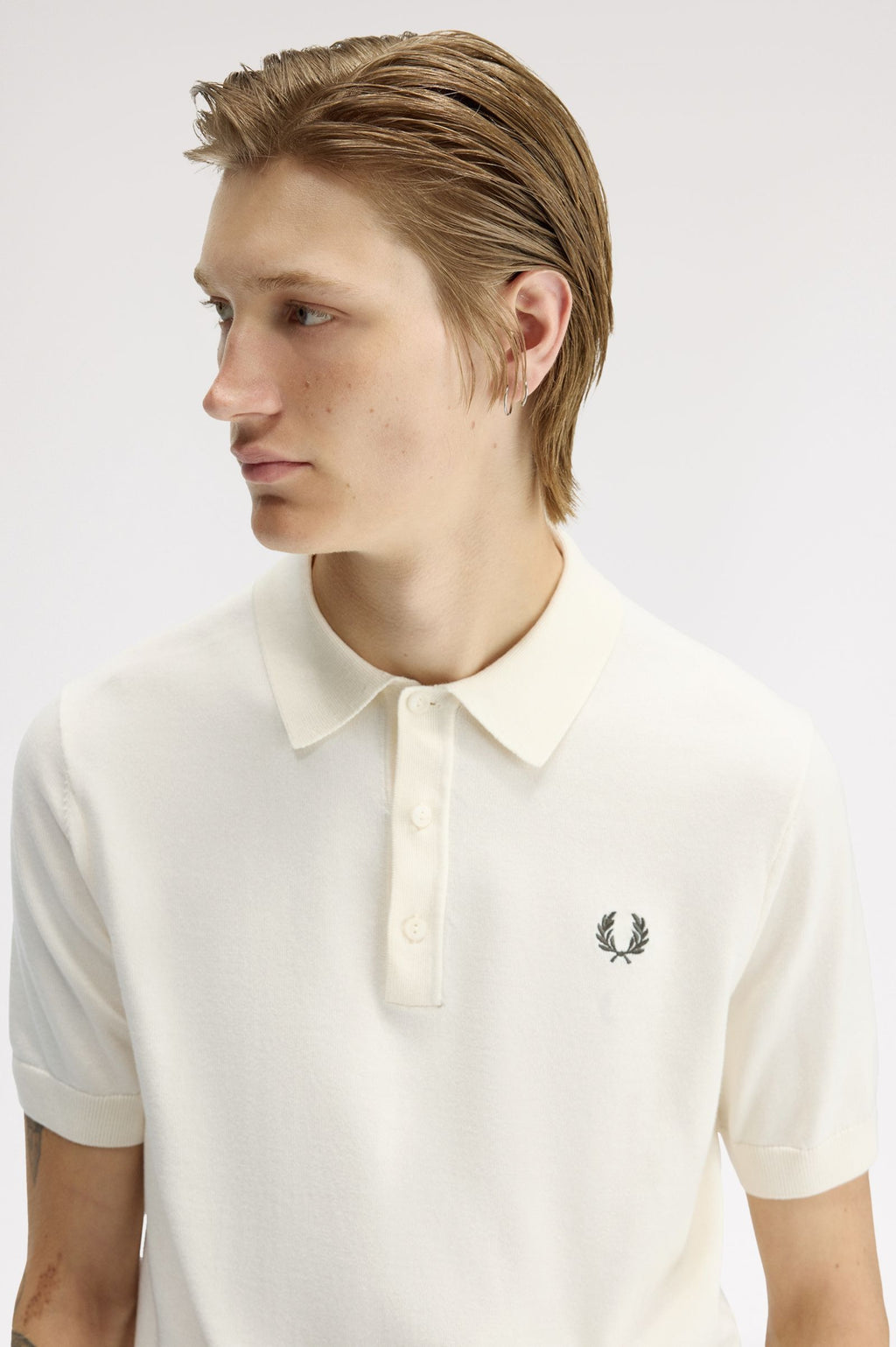 FRED PERRY Polo em malha de algodão