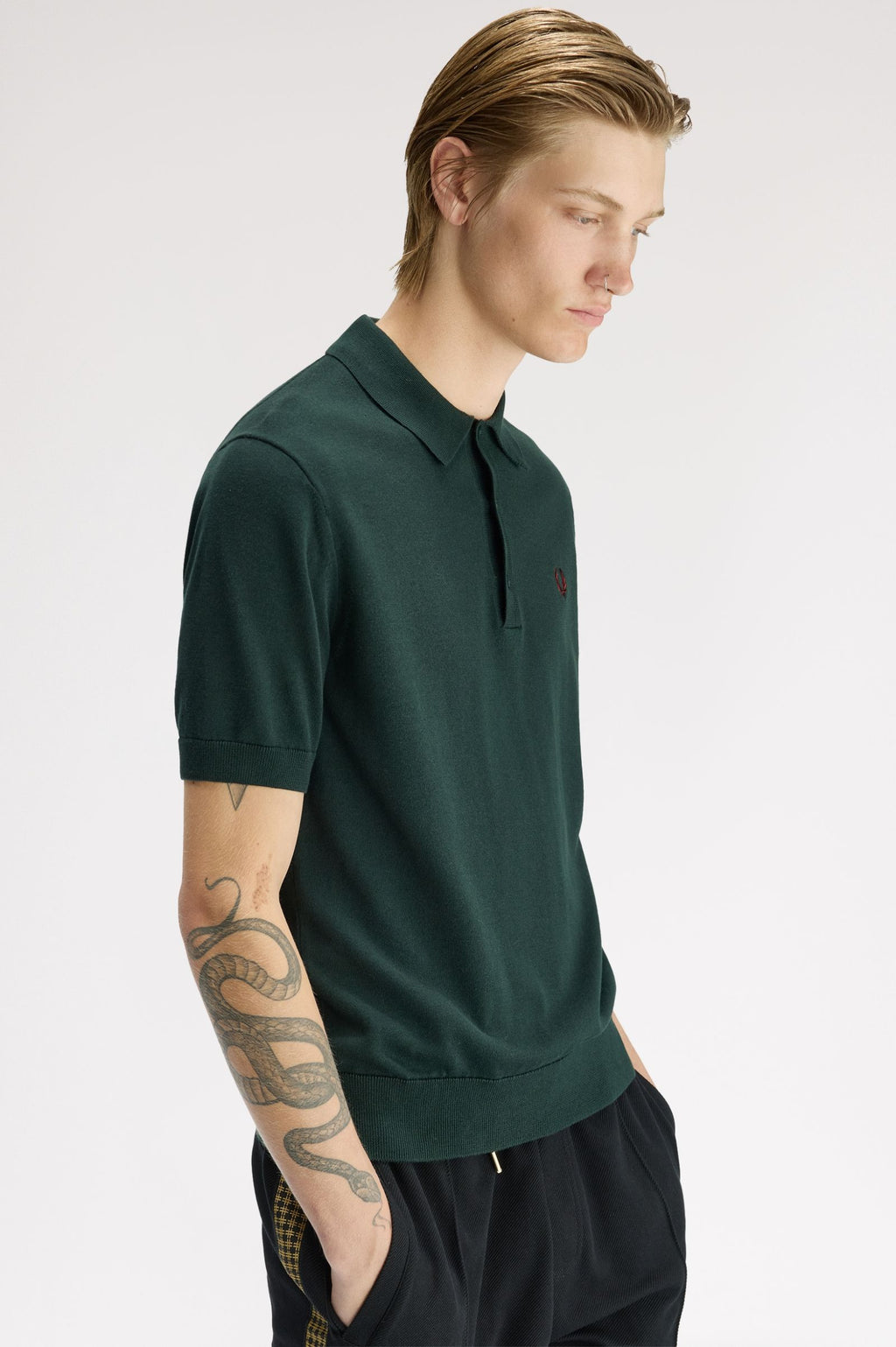 FRED PERRY Polo em malha de algodão