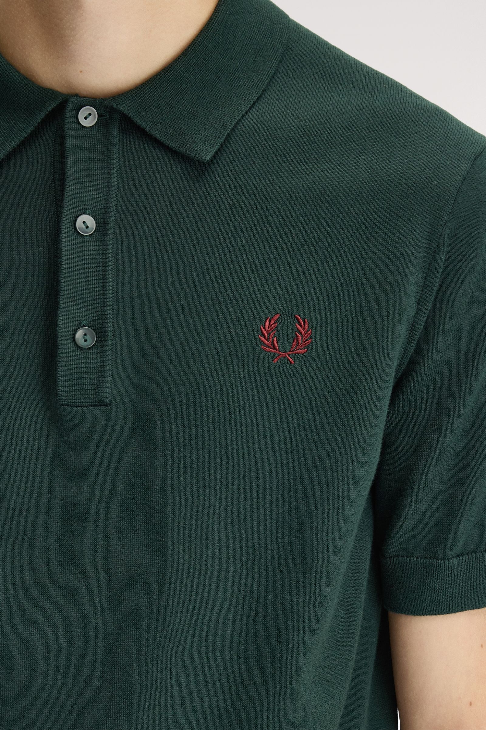 FRED PERRY Polo em malha de algodão