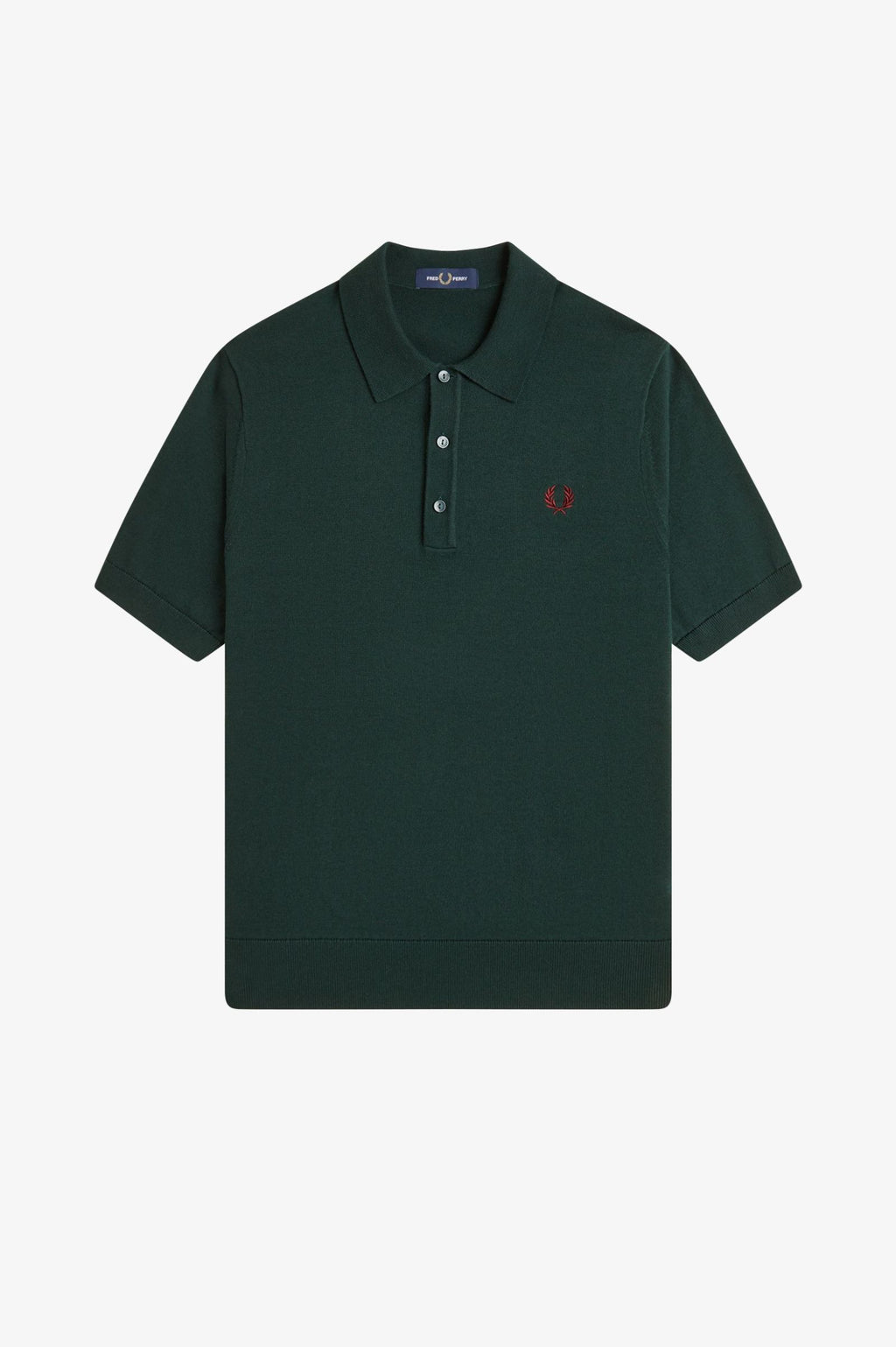 FRED PERRY Polo em malha de algodão