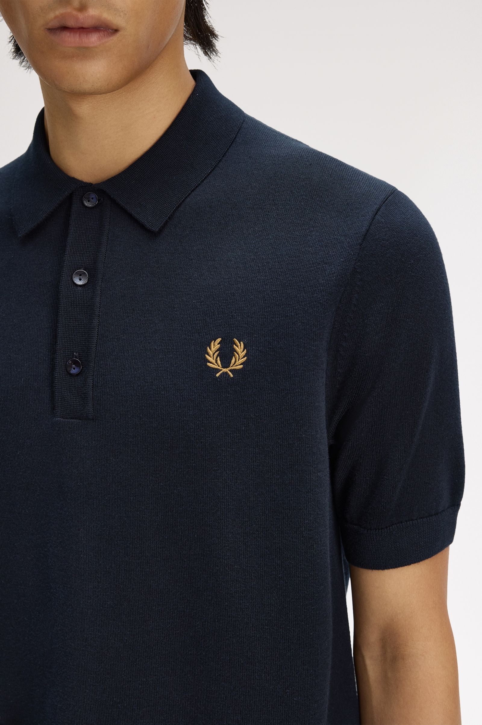 FRED PERRY Polo em malha de algodão