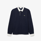 LACOSTE Polo de rugby relaxed fit em jersey