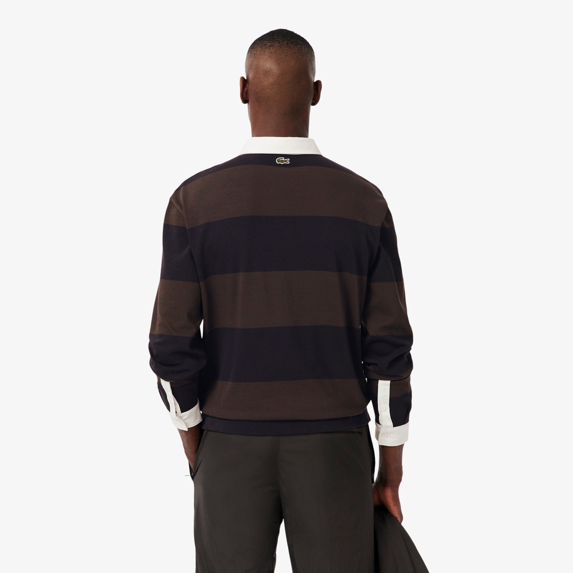 LACOSTE Polo de rugby às riscas relaxed fit - CARISMAstore