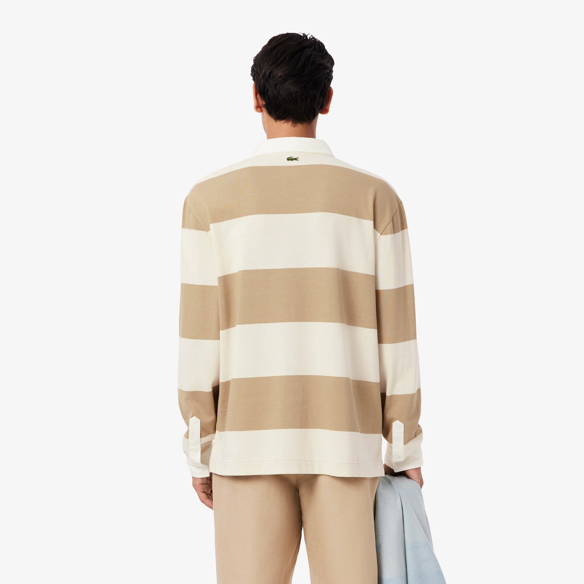 LACOSTE Polo de rugby às riscas relaxed fit - CARISMAstore