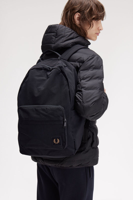 FRED PERRY Mochila com emblema em nylon