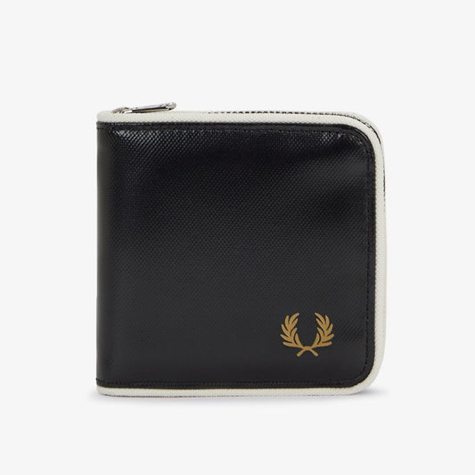 FRED PERRY Carteira com fecho de correr integral clássica