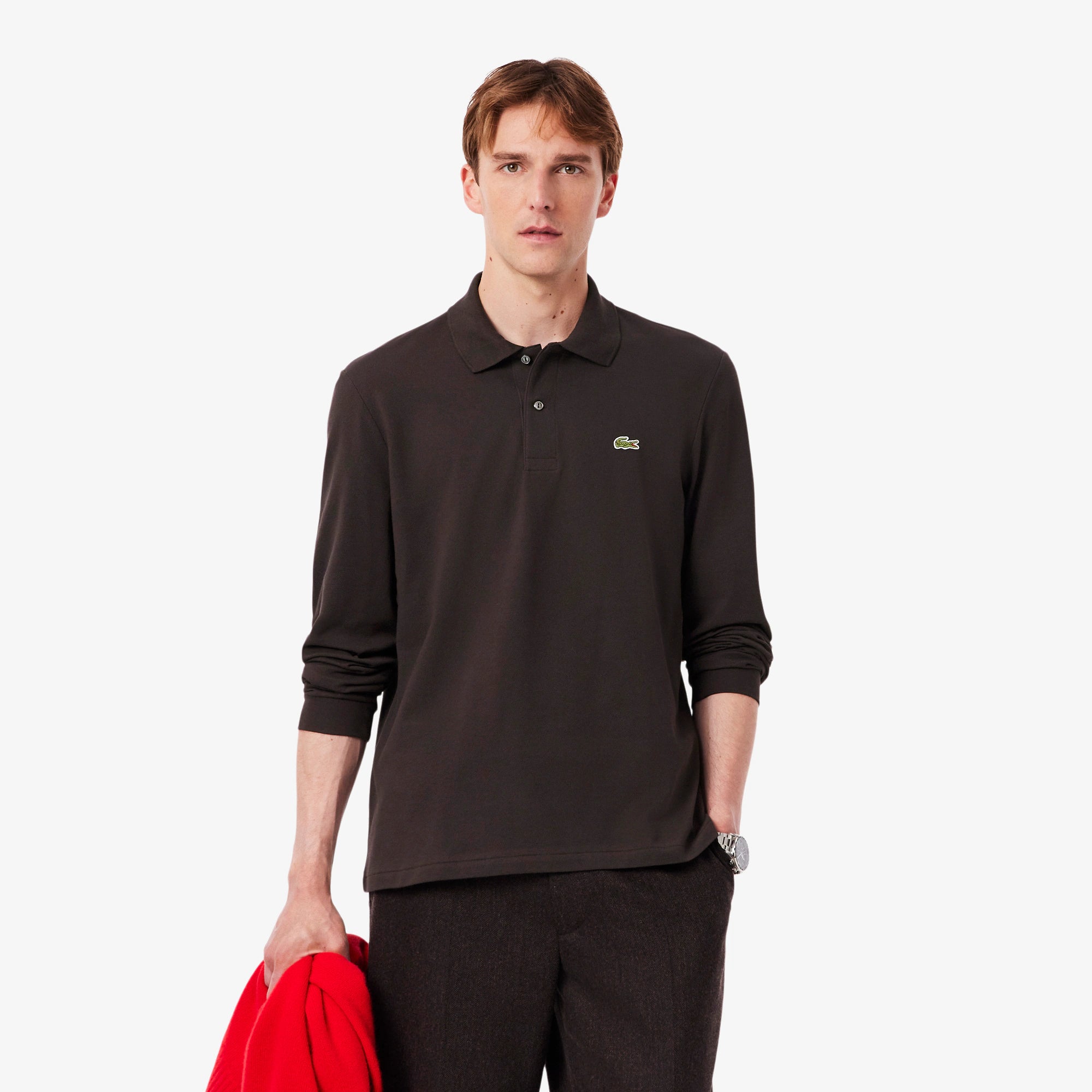LACOSTE Polo L.12.12 de manga comprida classic fit - CARISMAstore