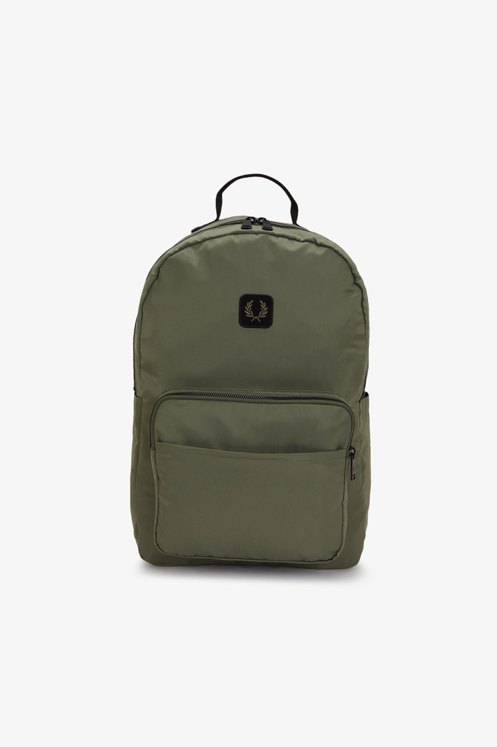 FRED PERRY Mochila em nylon enrugado