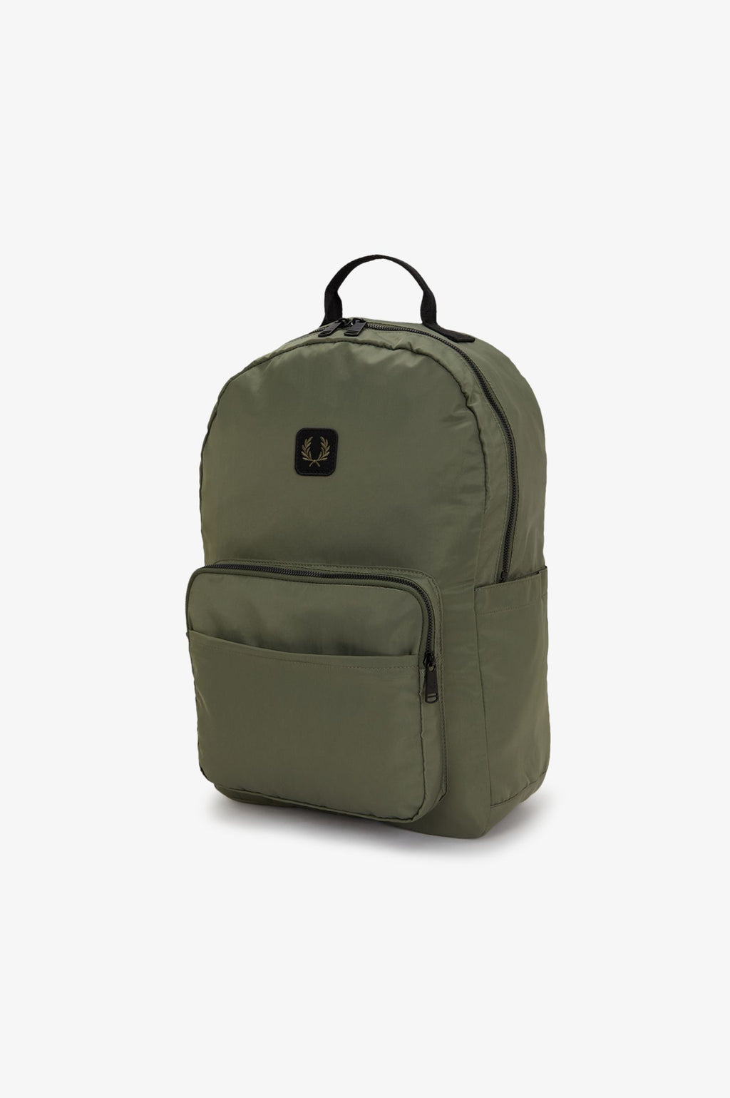 FRED PERRY Mochila em nylon enrugado