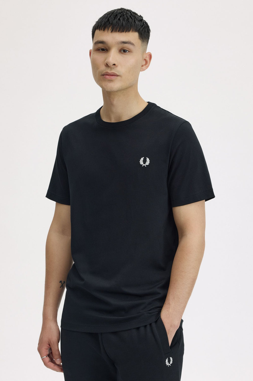 FRED PERRY T-shirt de gola redonda