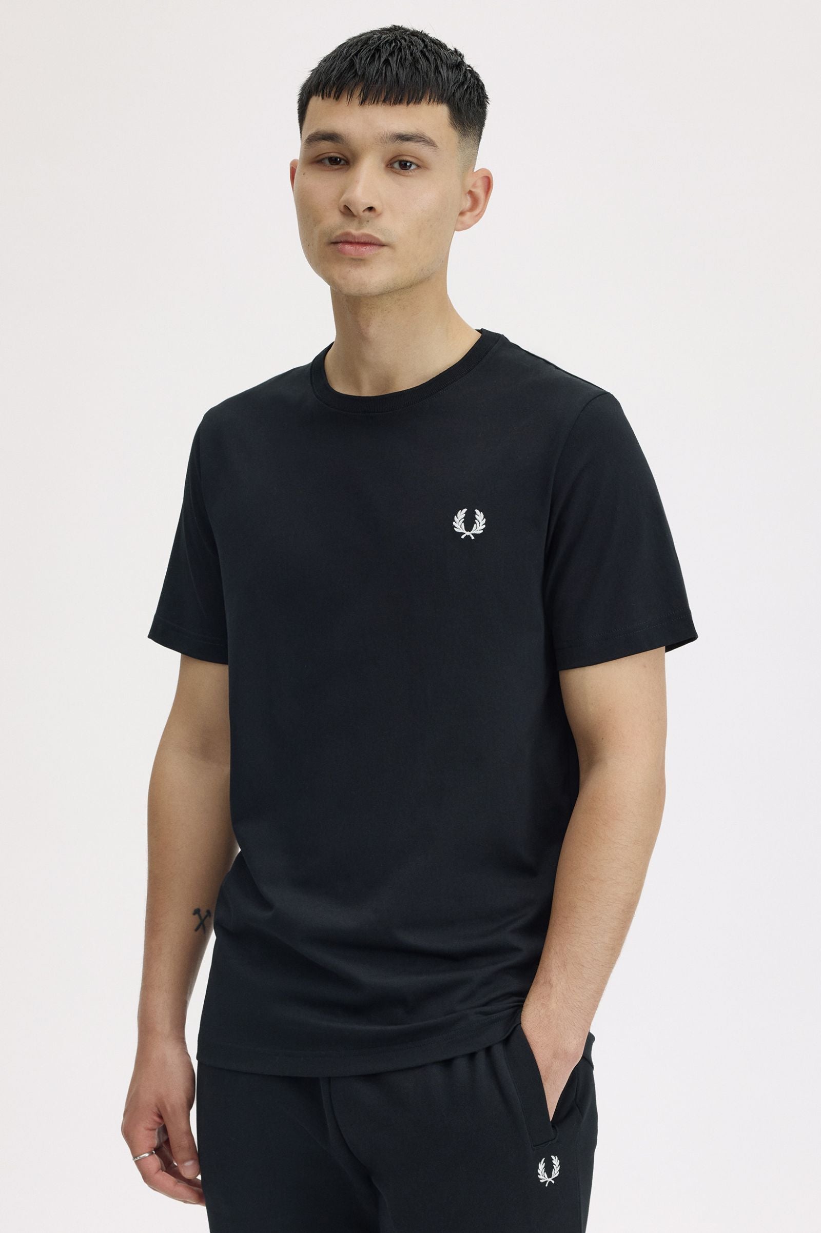 FRED PERRY T-shirt de gola redonda