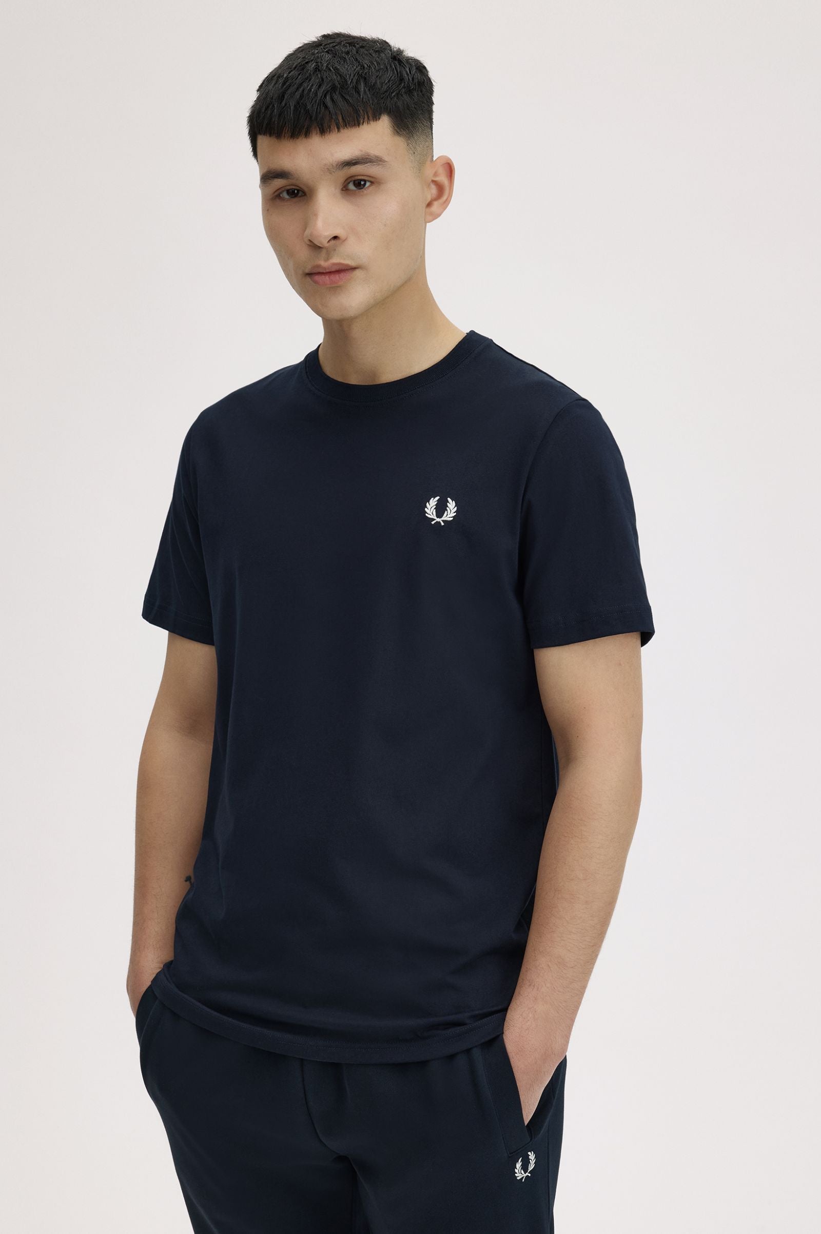 FRED PERRY T-shirt de gola redonda