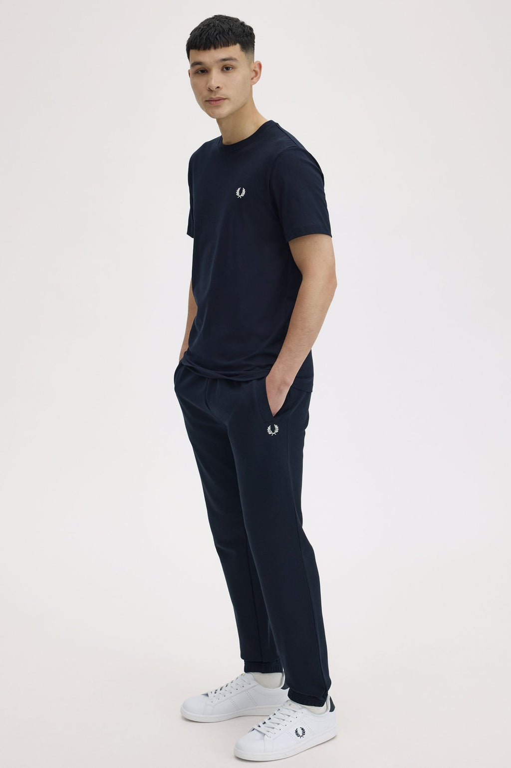 FRED PERRY T-shirt de gola redonda