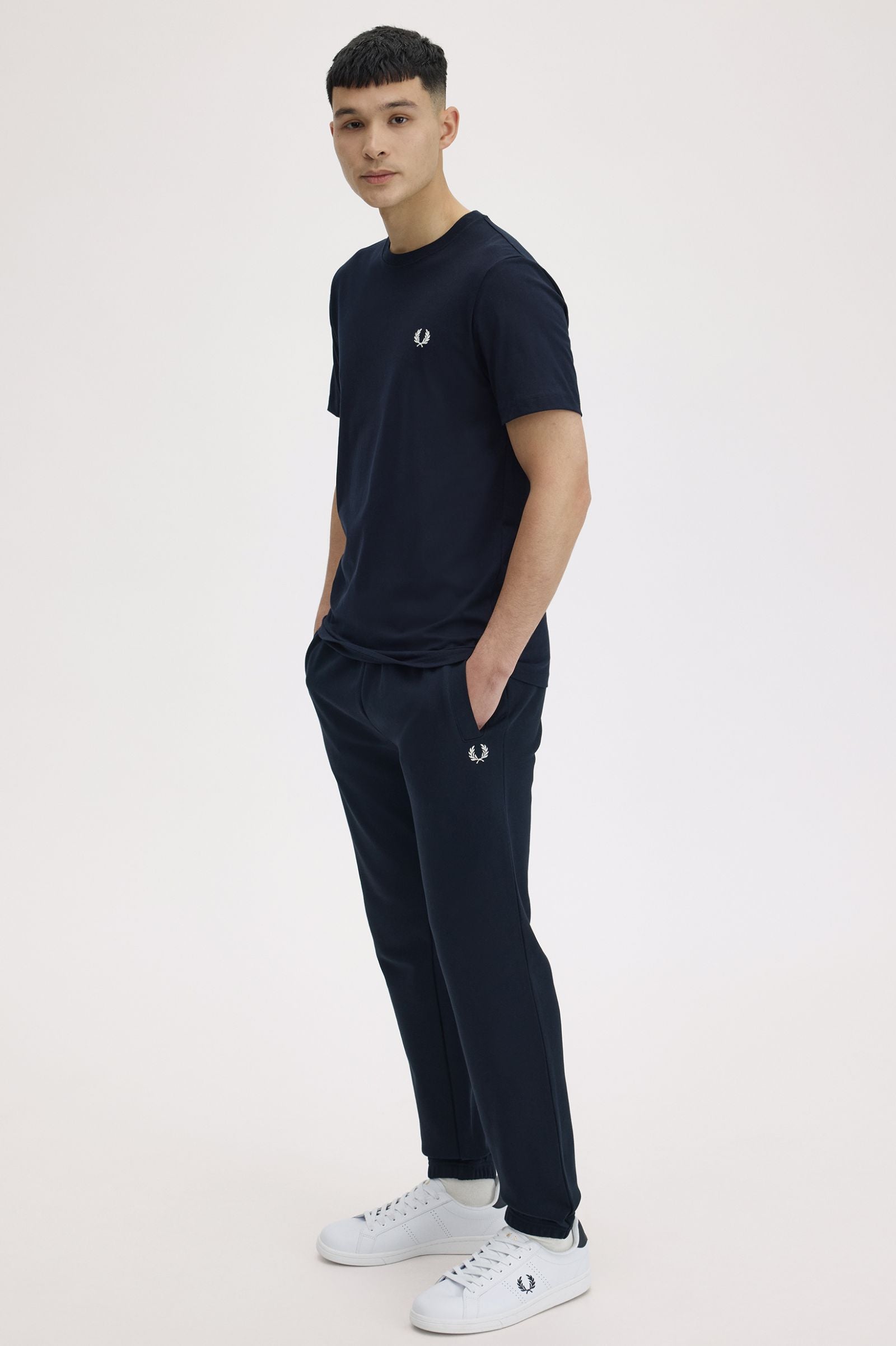 FRED PERRY T-shirt de gola redonda