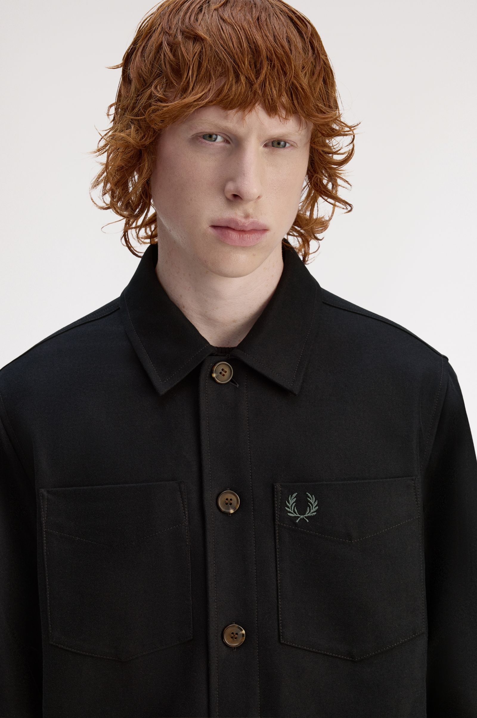 FRED PERRY Sobrecamisa em sarja escovada - CARISMAstore