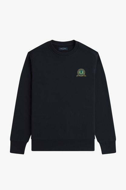 FRED PERRY Camisola com emblema de ténis - CARISMAstore