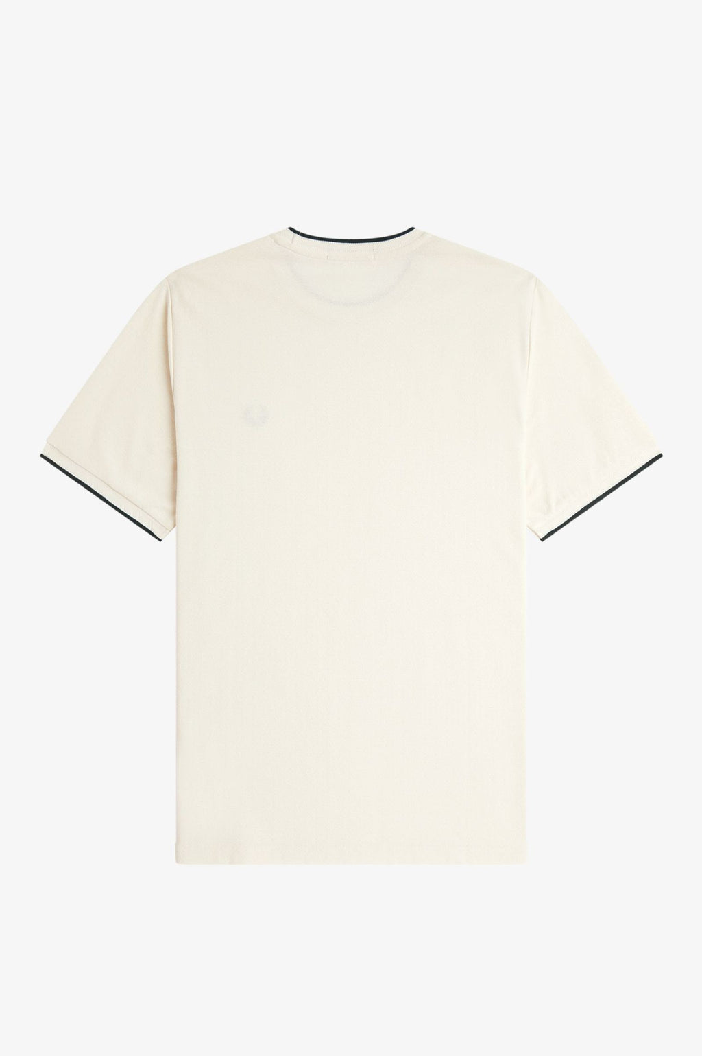FRED PERRY T-shirt crepe piqué com detalhe de acabamento