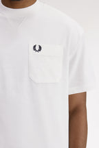 FRED PERRY T-shirt com detalhe no bolso