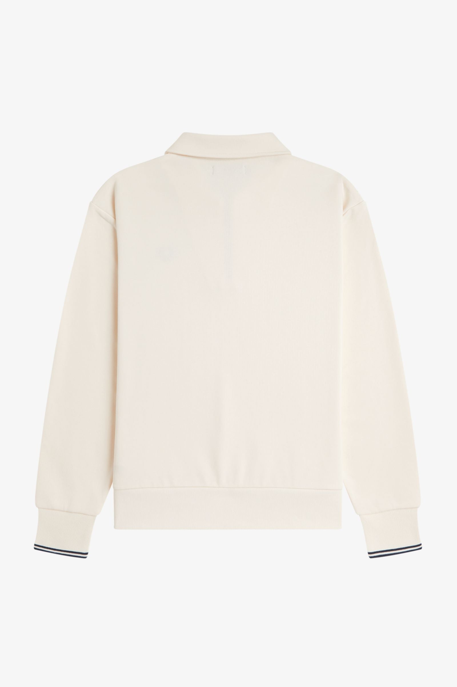 FRED PERRY Camisola com colarinho e meio fecho de correr