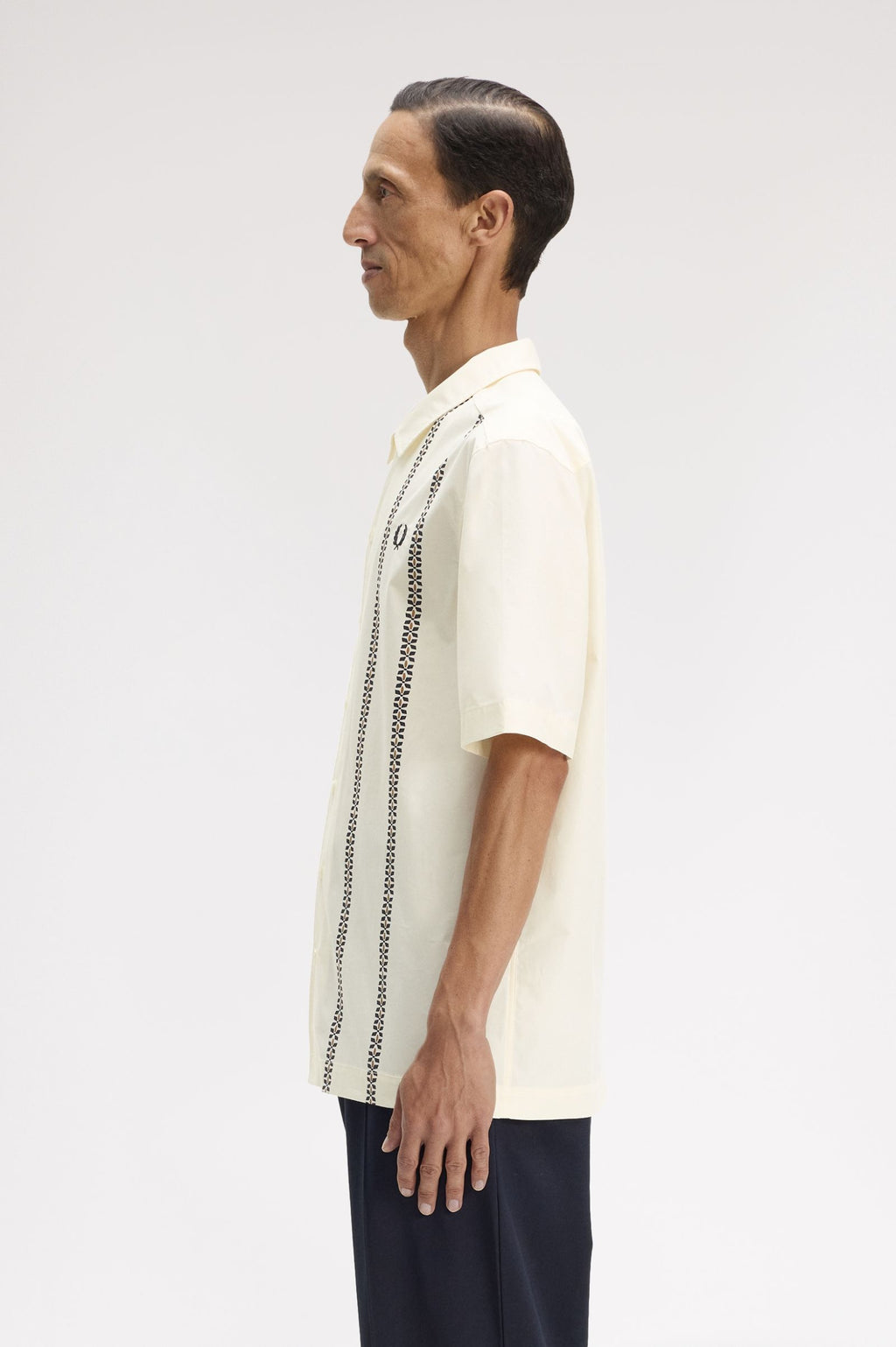 FRED PERRY Camisa descontraida print revere